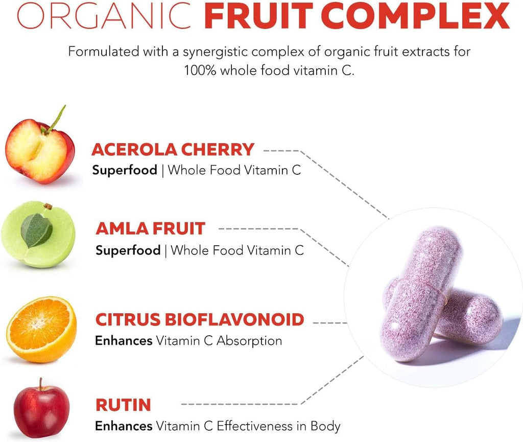 Organic Vitamin C from Fruit, 90 Servings M764