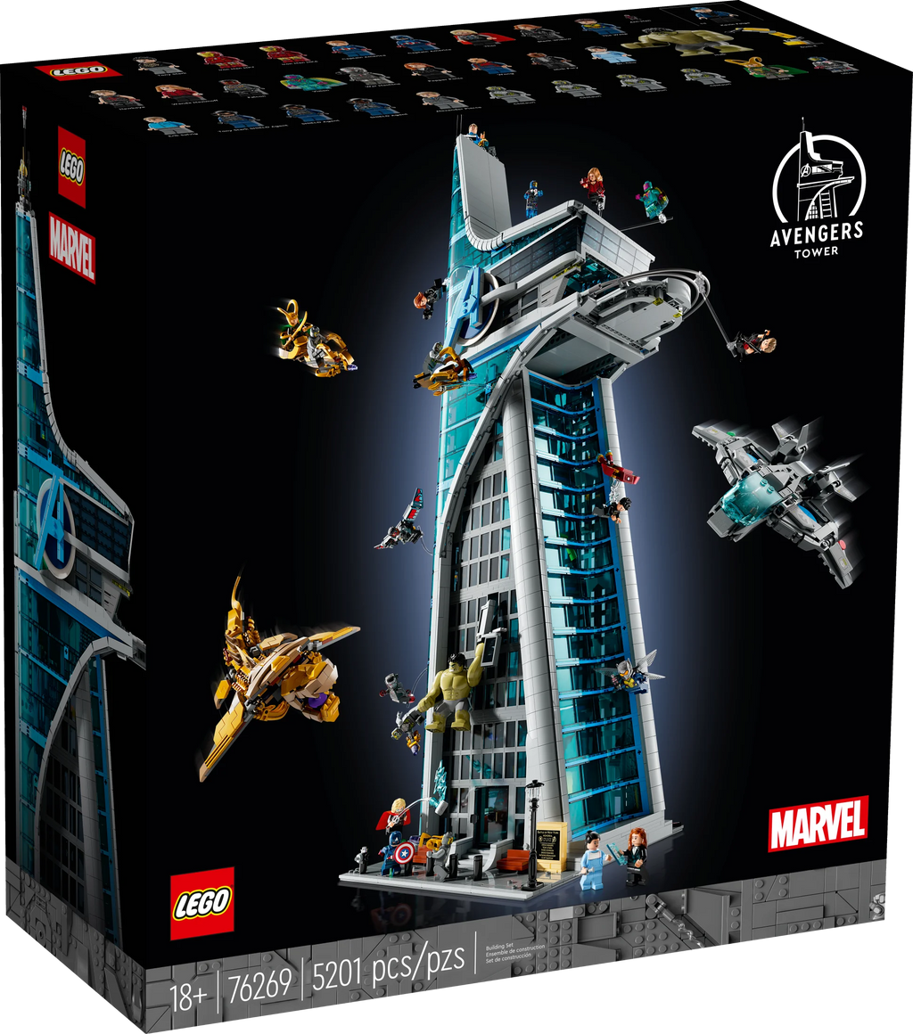 LEGO Marvel Avengers Tower Building Kit with 31 Figures T572292
