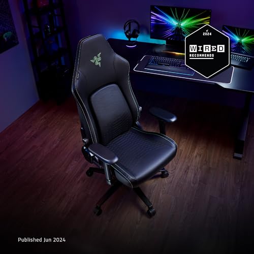 Black Gaming Chair with Synthetic Leather Z2343