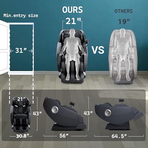 Zero Gravity Full Body Massage Chair with 14 Massage Points F919761