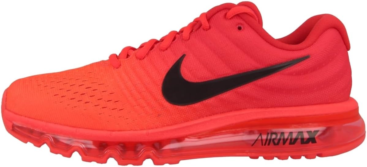 Bright Crimson/Black Running Shoes, Size 12.0 T3897