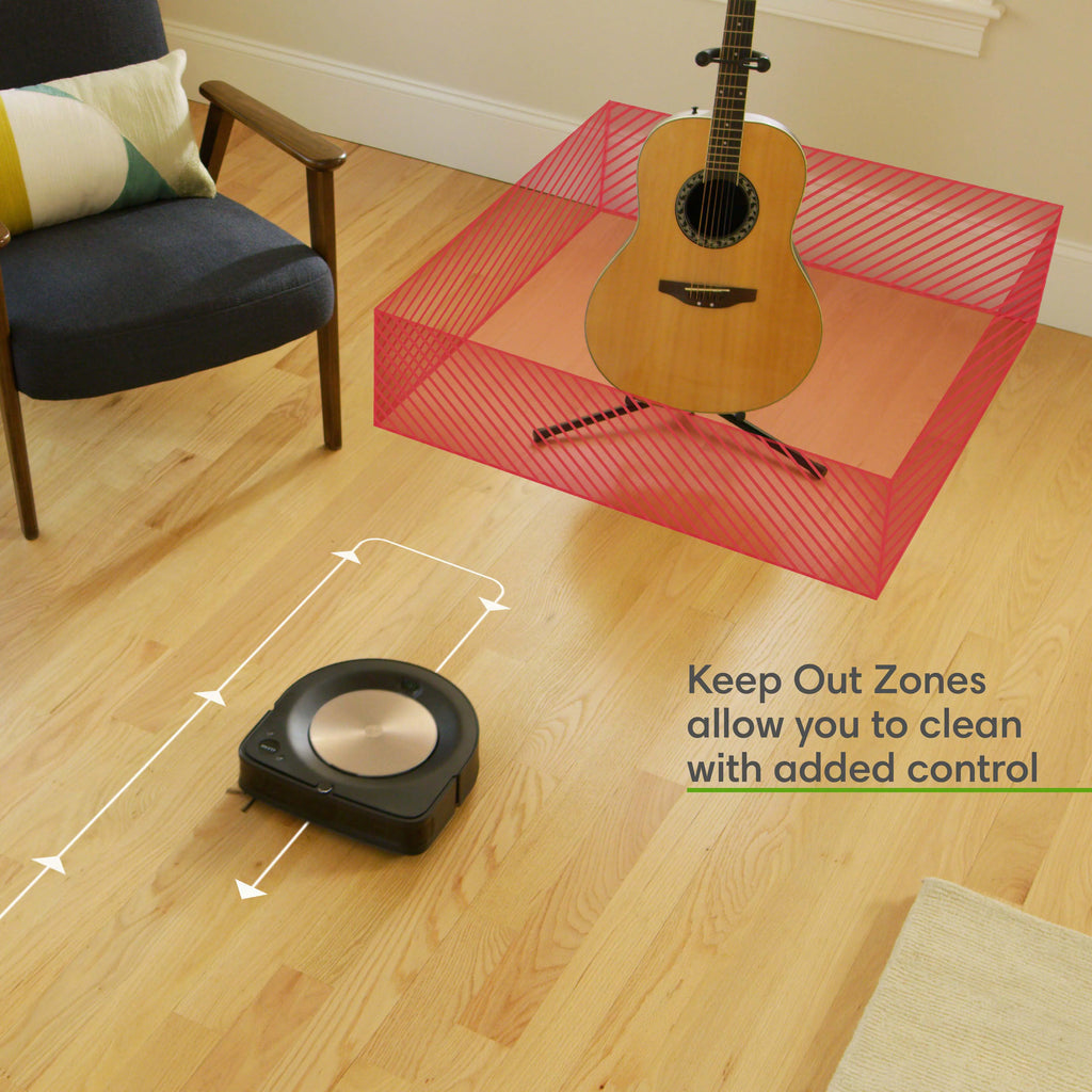 Robot Vacuum with Wi-Fi Connected Smart Mapping J711