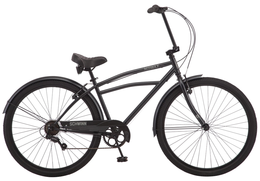 29-inch 7-speed Black Cruiser Bike K716869