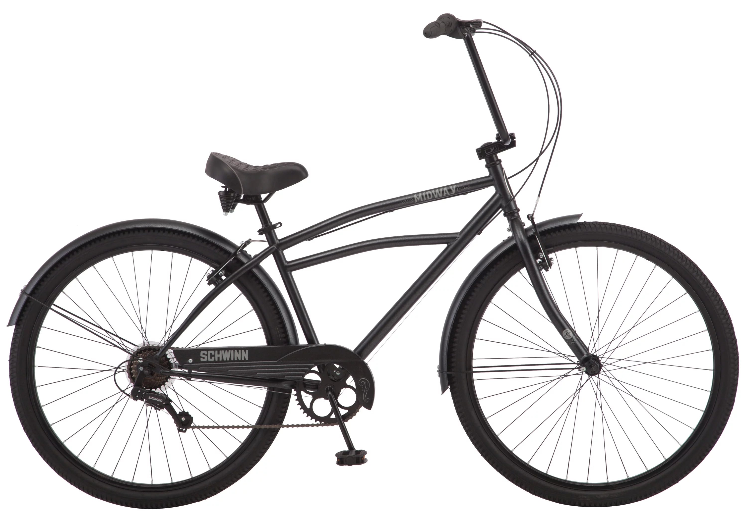 29-inch 7-speed Black Cruiser Bike K716869