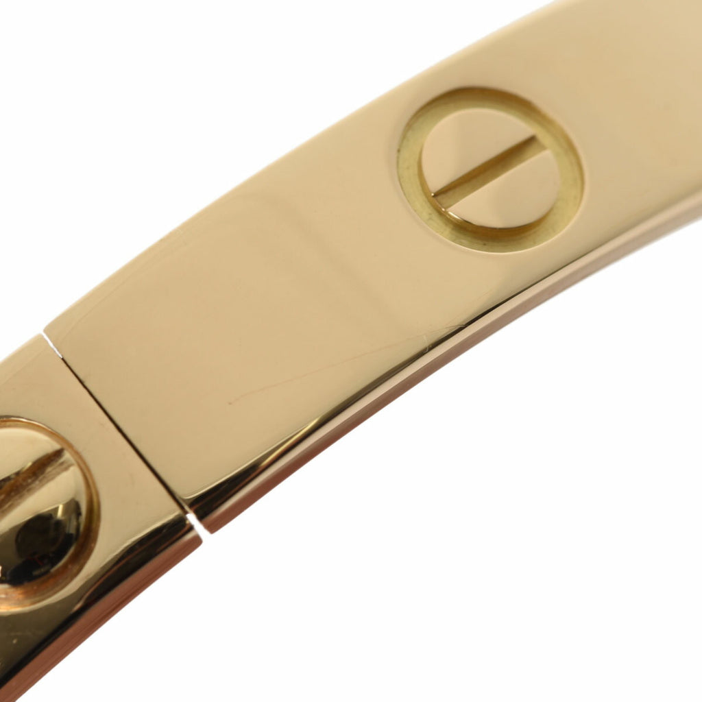 Pre-Owned K18 Yellow Gold Love Bracelet O4246