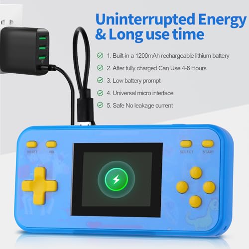 Handheld Game Console with 240 Retro Video Games C92042