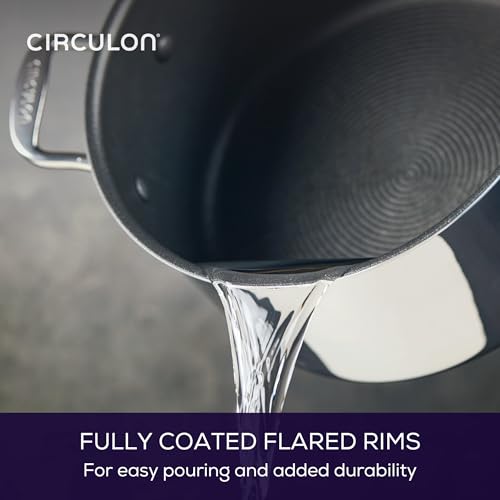 8 Quart Stainless Steel Nonstick Induction Stockpot with Lid F71441
