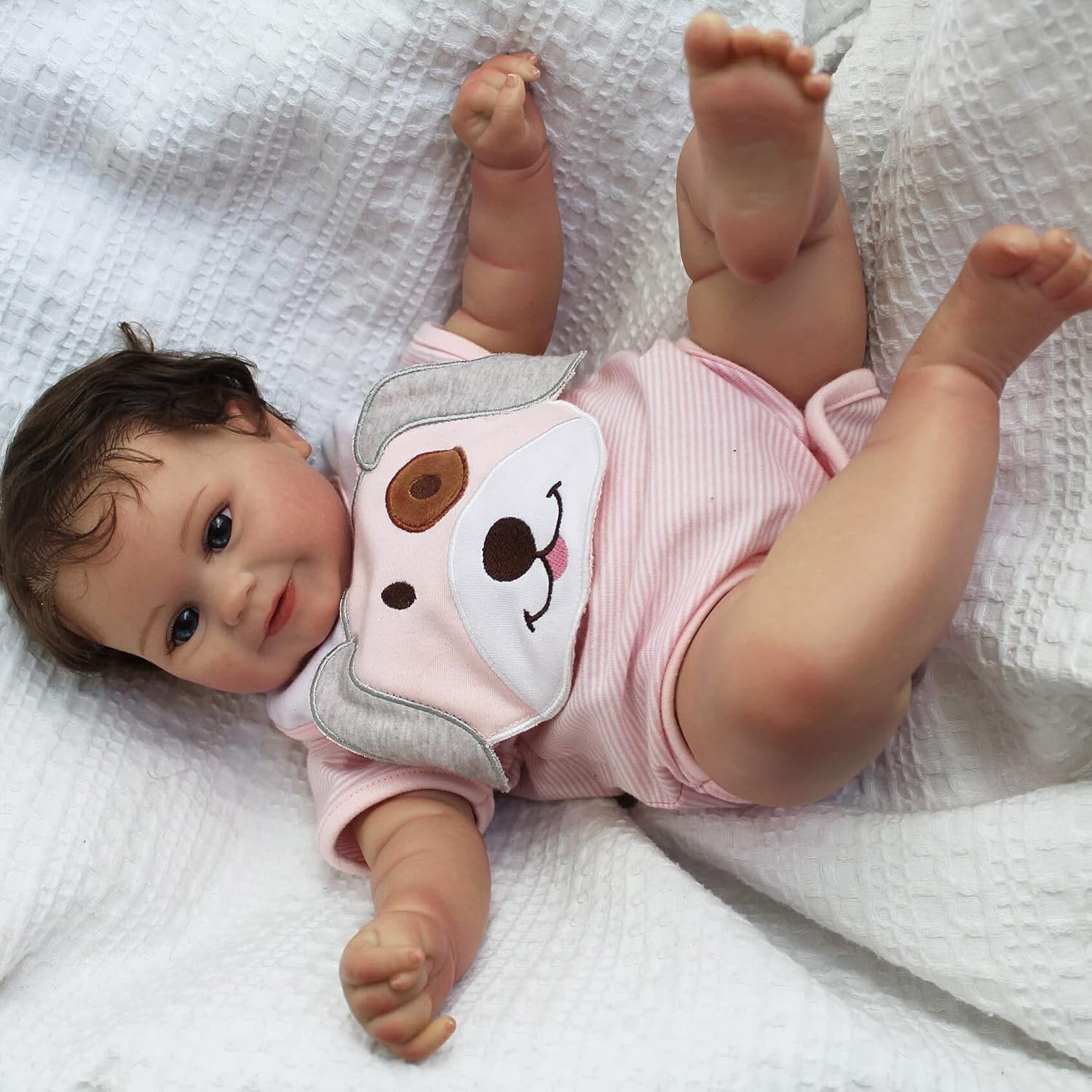 20 Inch Realistic Soft Vinyl Baby Doll W78389