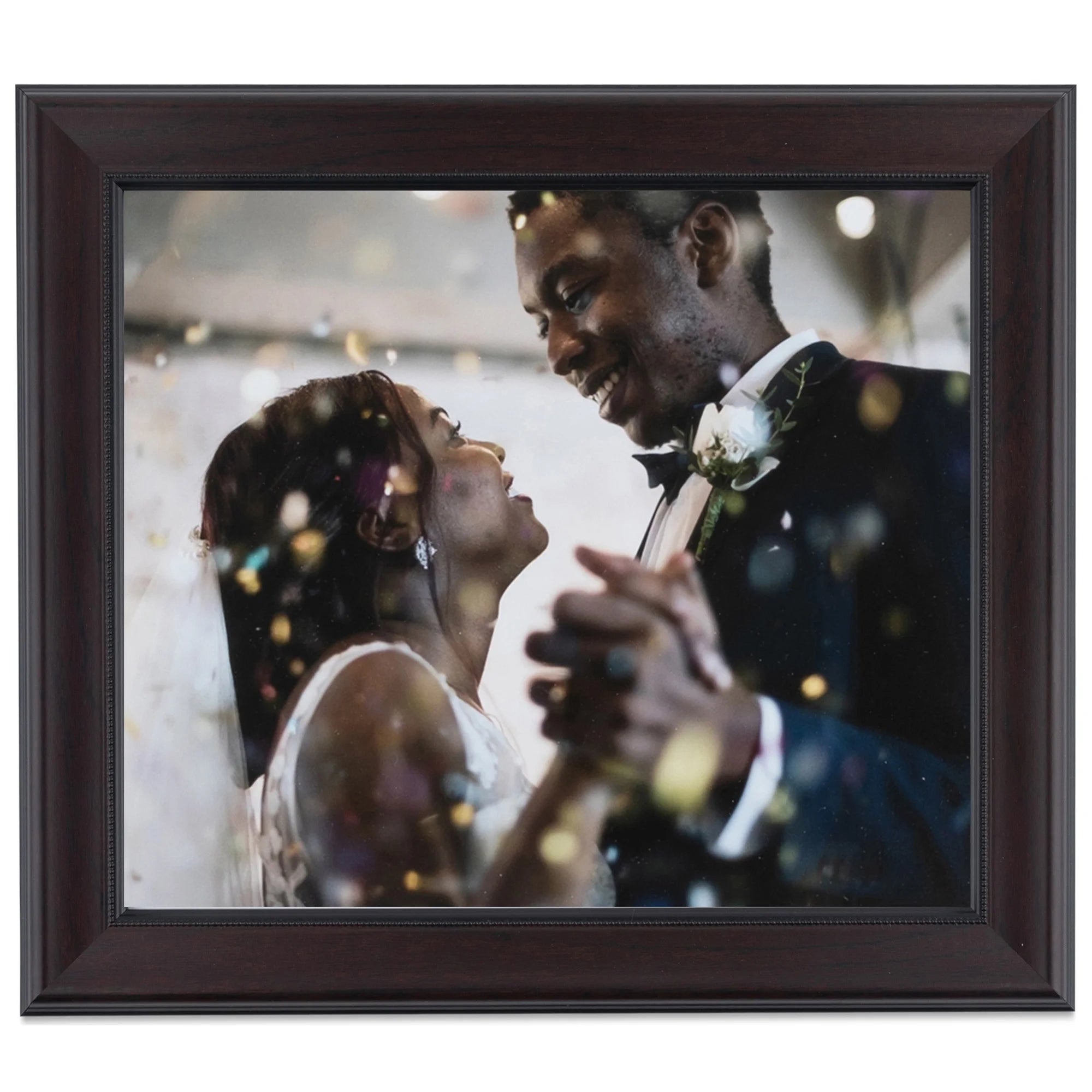 20x30 Inch Brown MDF Picture Frame with Plexi Glass T3671