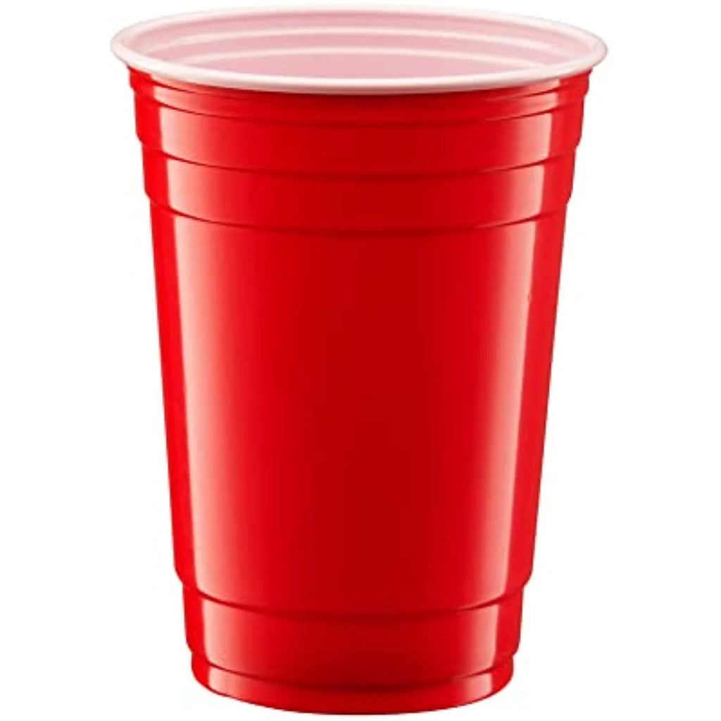 Red 18 Oz. Disposable Plastic Cups B4139