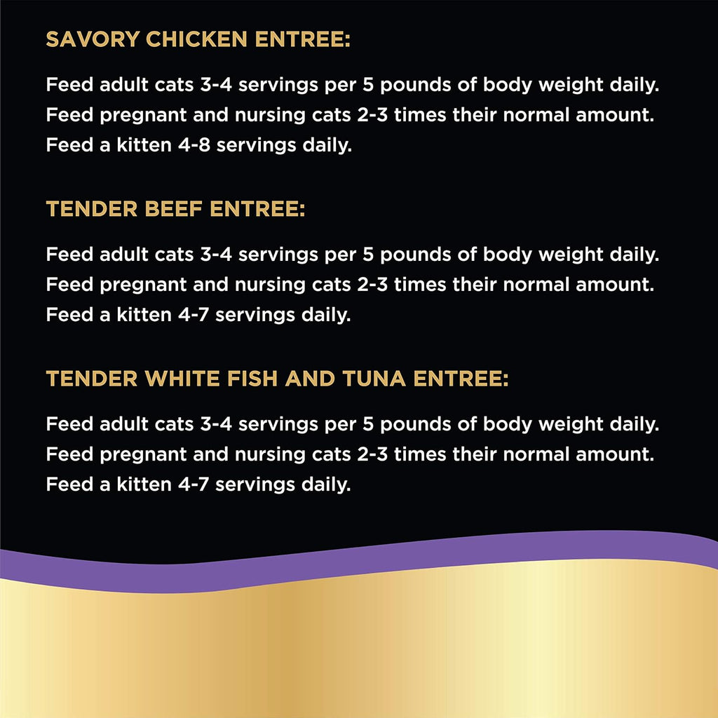 Paté Wet Cat Food Trays, 36 Count, 72 Servings M6398