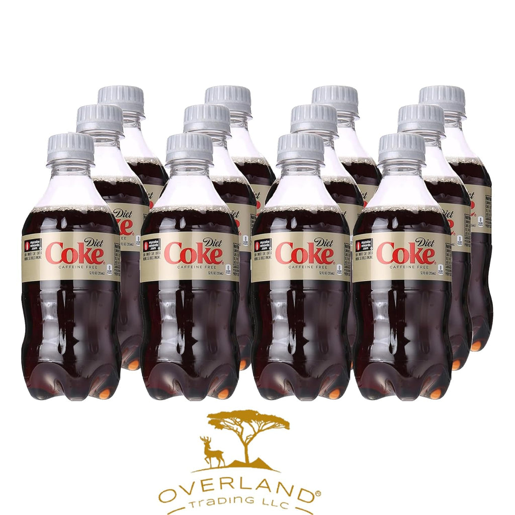 Caffeine Free Soda Soft Drink, 12 fl oz, 12 Pack S89652