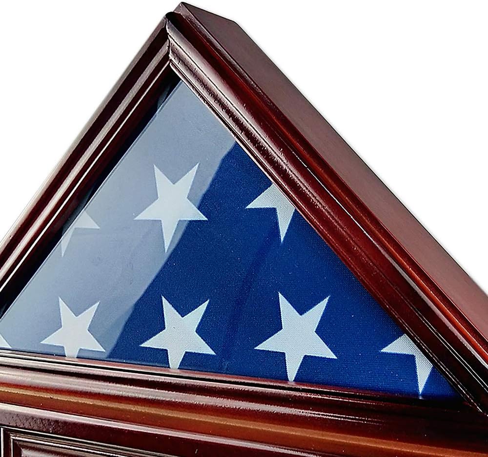 3' X 5' Flag Display Case Frame Military Shadow Box D94575