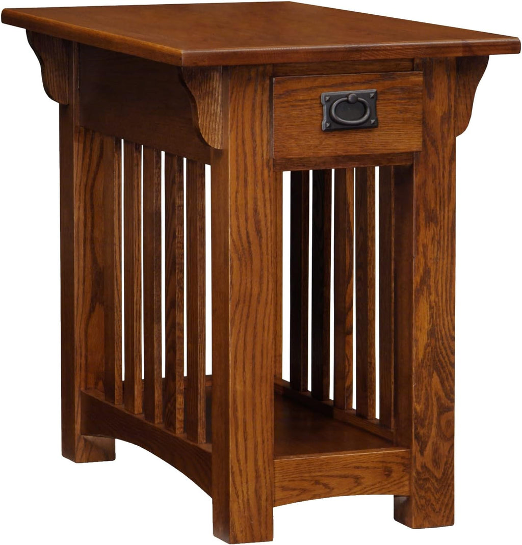Solid Wood Medium Oak Side Table K23985