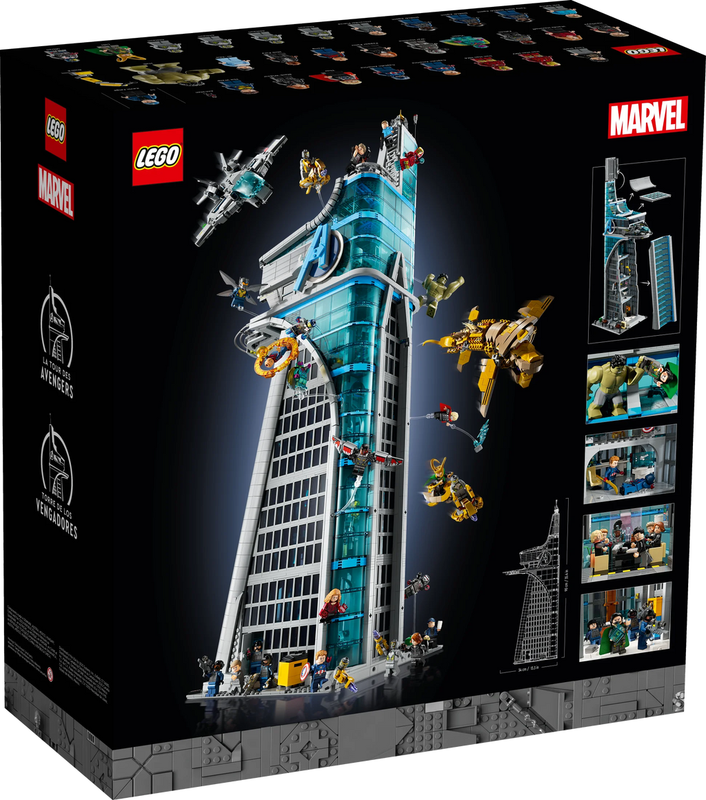 LEGO Marvel Avengers Tower Building Kit with 31 Figures T572292