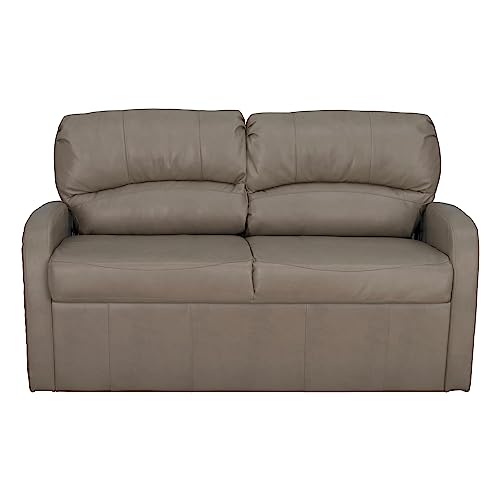 65" Jack Knife RV Sleeper Sofa with Arms (Mahogany) L19695