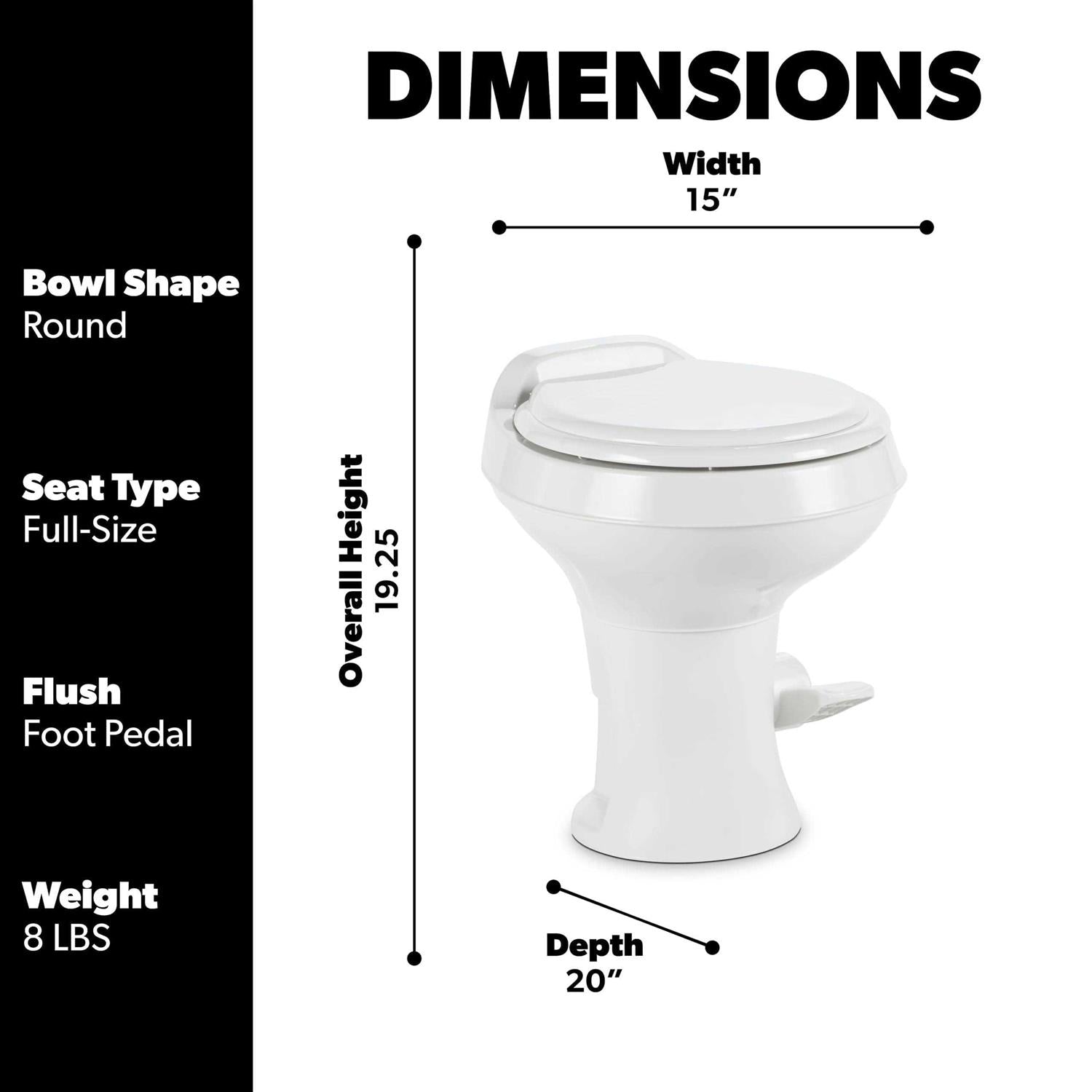 RV Toilet M75039