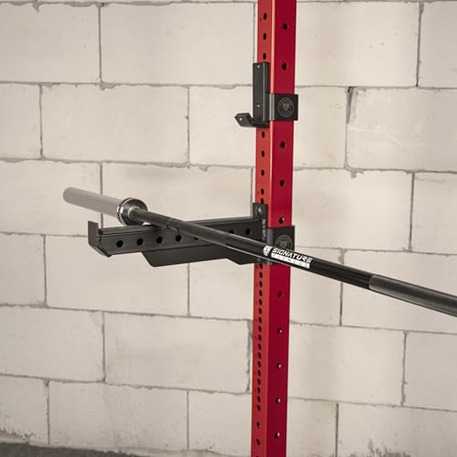 1,000 Pound Capacity Power Rack Squat Stand with J-Hooks and Safety Spotter Arms X327842