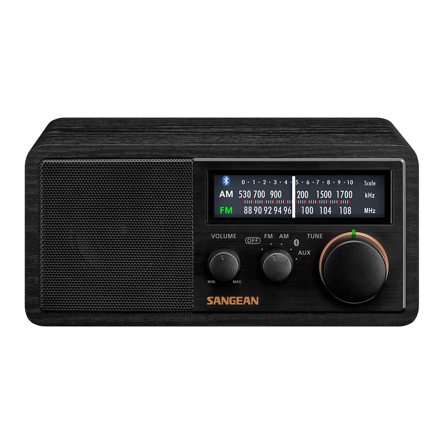 Black AM/FM Bluetooth Radio H5303