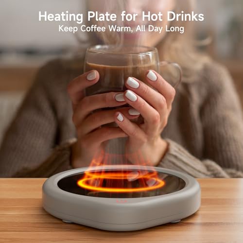 Coffee Mug Warmer with Auto Shut Off Smart Temperature Settings T78891