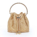 Rhinestone Clutch Purse Top Handle Sparkly Evening Bag Glitter Mini Handbag Z36889