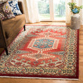 8' x 10' Red Ivory Traditional Oriental Area Rug C66287