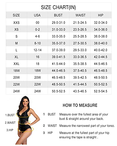 One Piece Swimdress Tummy Control Swimwear H252