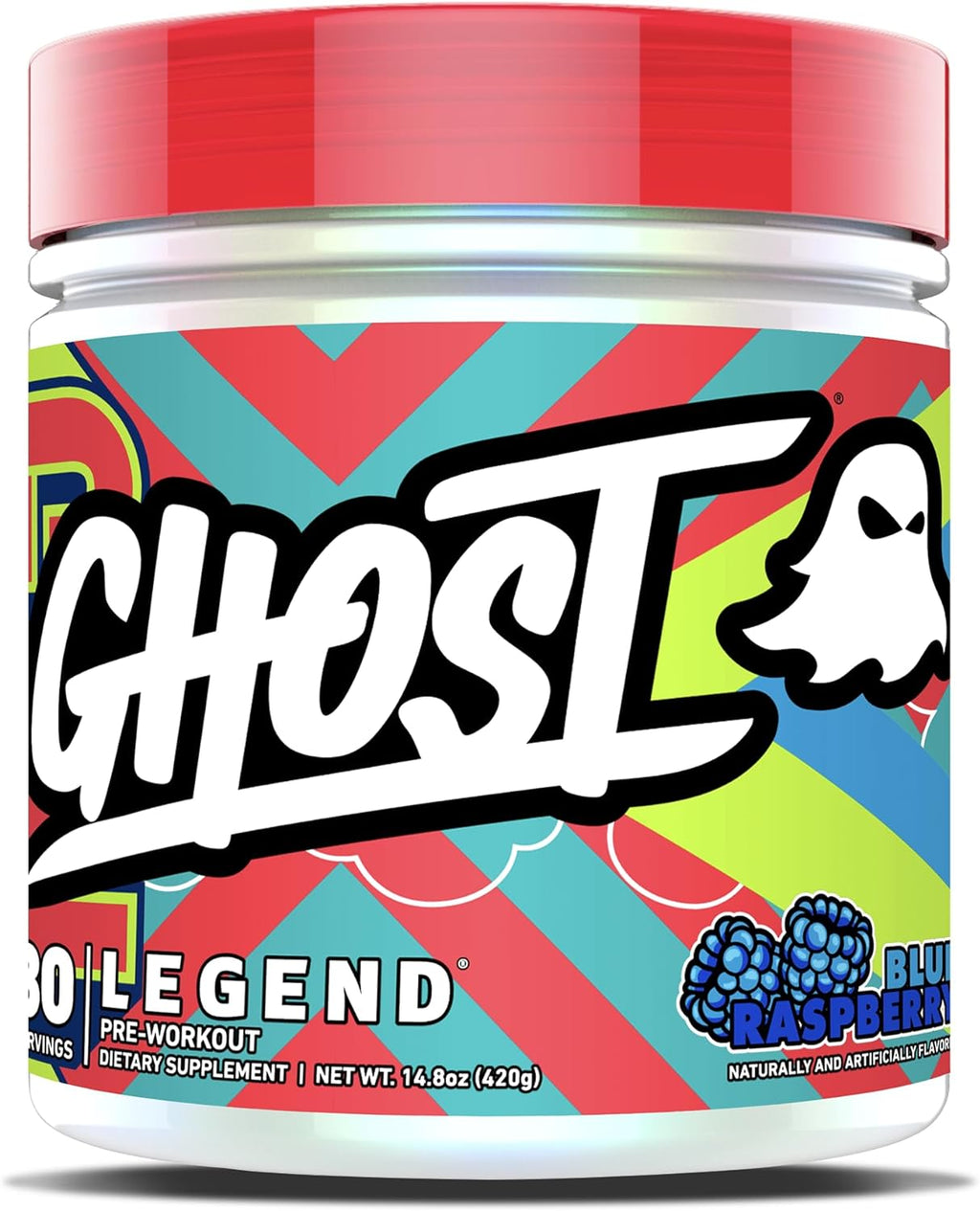 30 Servings Blue Raspberry Pre-Workout Powder C76531