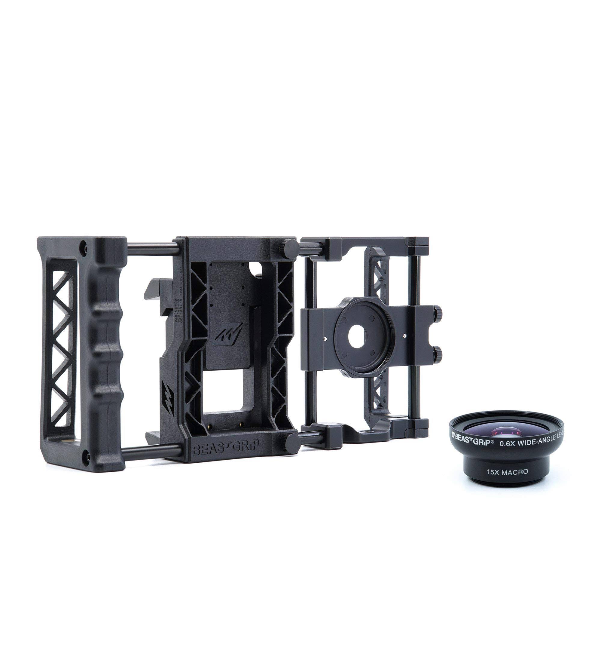 Smartphone Lens Adapter and Camera Rig System with Wide-Angle Lens Q47612