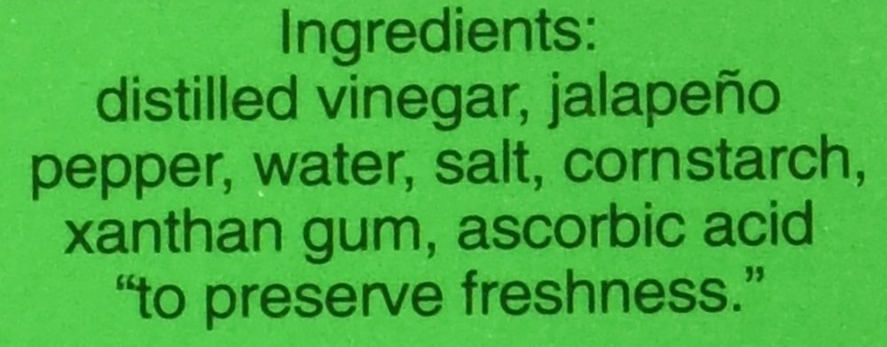 Green Jalapeno Pepper Sauce 2 oz bottle W9371