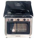 Propane Outdoor Camp Oven and 2 Burner Range Q9394