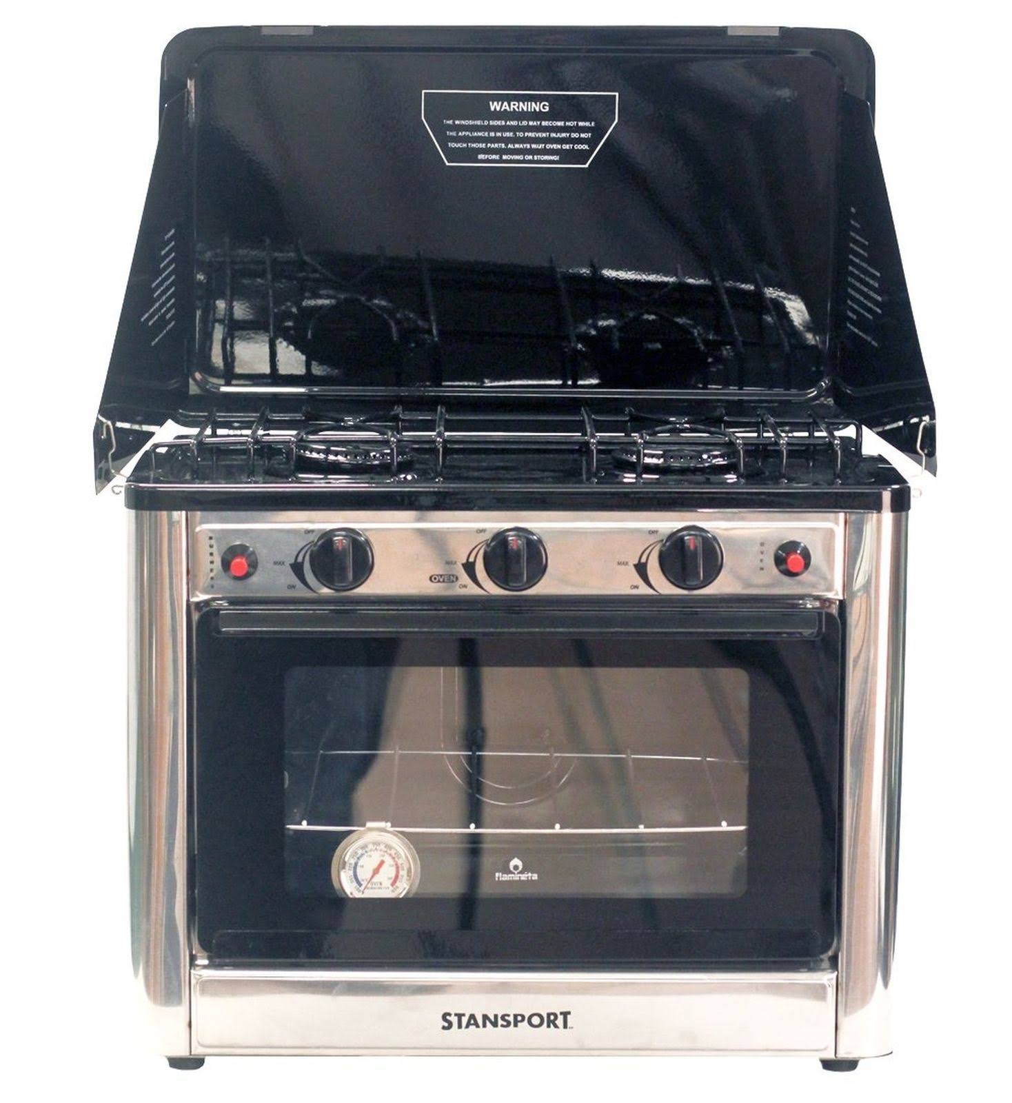 Propane Outdoor Camp Oven and 2 Burner Range Q9394