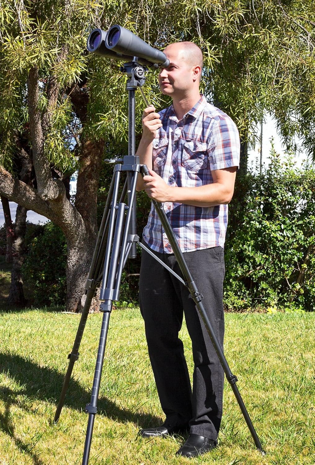 20x80 Astronomical Binocular & Tripod Bundle C32078