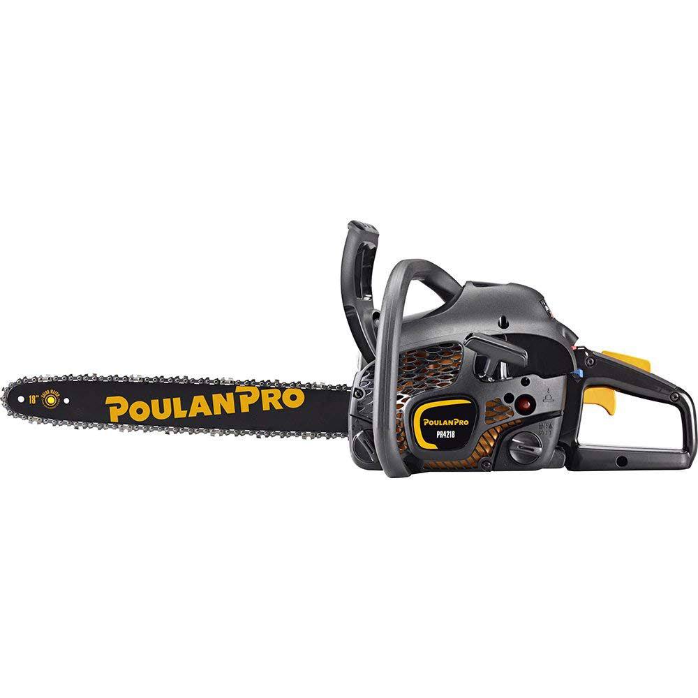 42cc 2 Cycle Gas Powered 18x22 Chainsaw with Case L6153