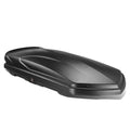 Rooftop Cargo Box Carrier Car Top Storage Case, 110 Lbs, 53" L x 34" W x 15" H, 11 17 Cubic Ft., Textured Black G694
