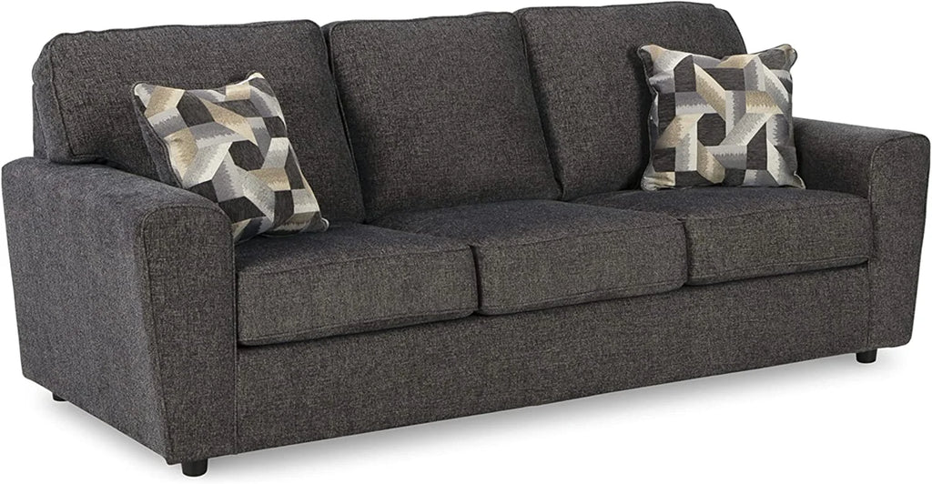 Gray Fabric & Wood Sofa G575