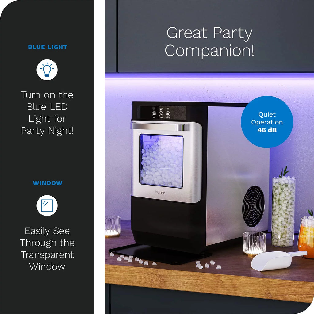 Stainless Steel Countertop Nugget Ice Maker L652