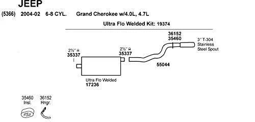 Ultra Flo Welded Muffler U6064
