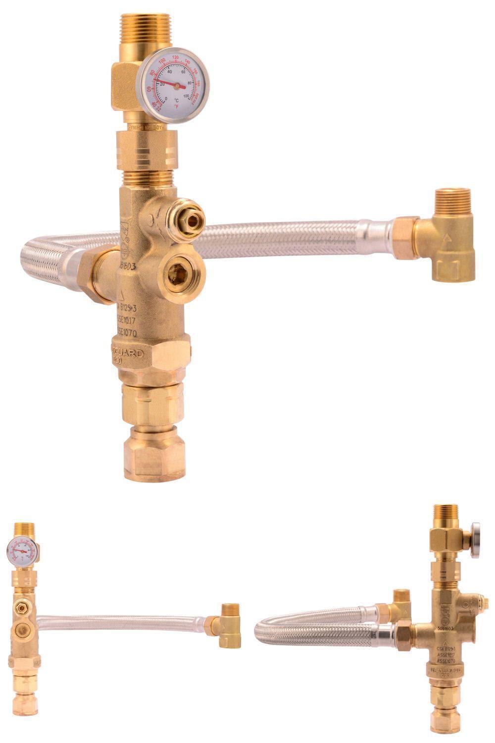 Water Heater Tank Booster Pro with Temperature Gauge U541