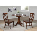 3 Piece Round Drop Leaf Dining Set J62055