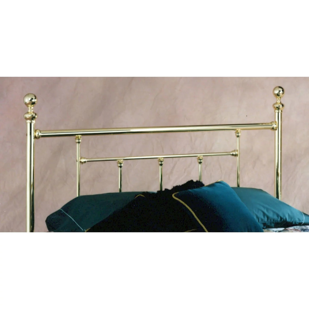 Queen Brass Metal Headboard T922358