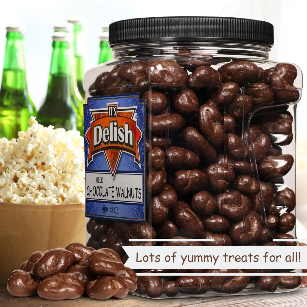 48 oz Milk Chocolate Covered Walnuts C516796