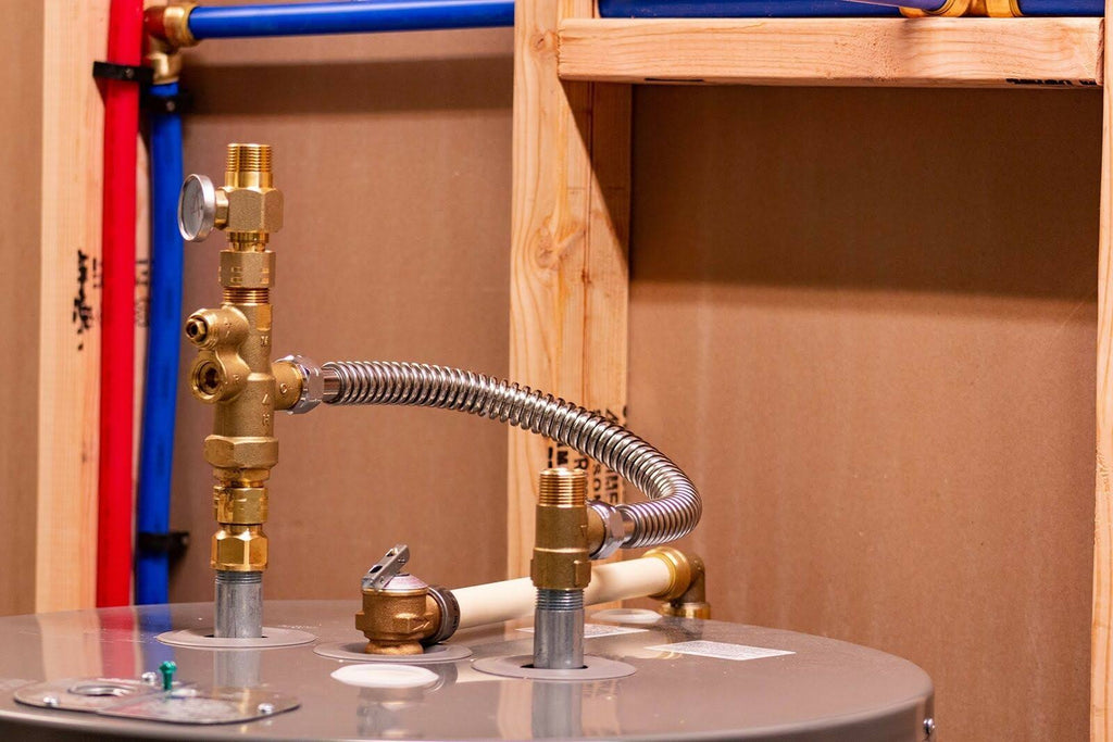Water Heater Tank Booster Pro with Temperature Gauge U541