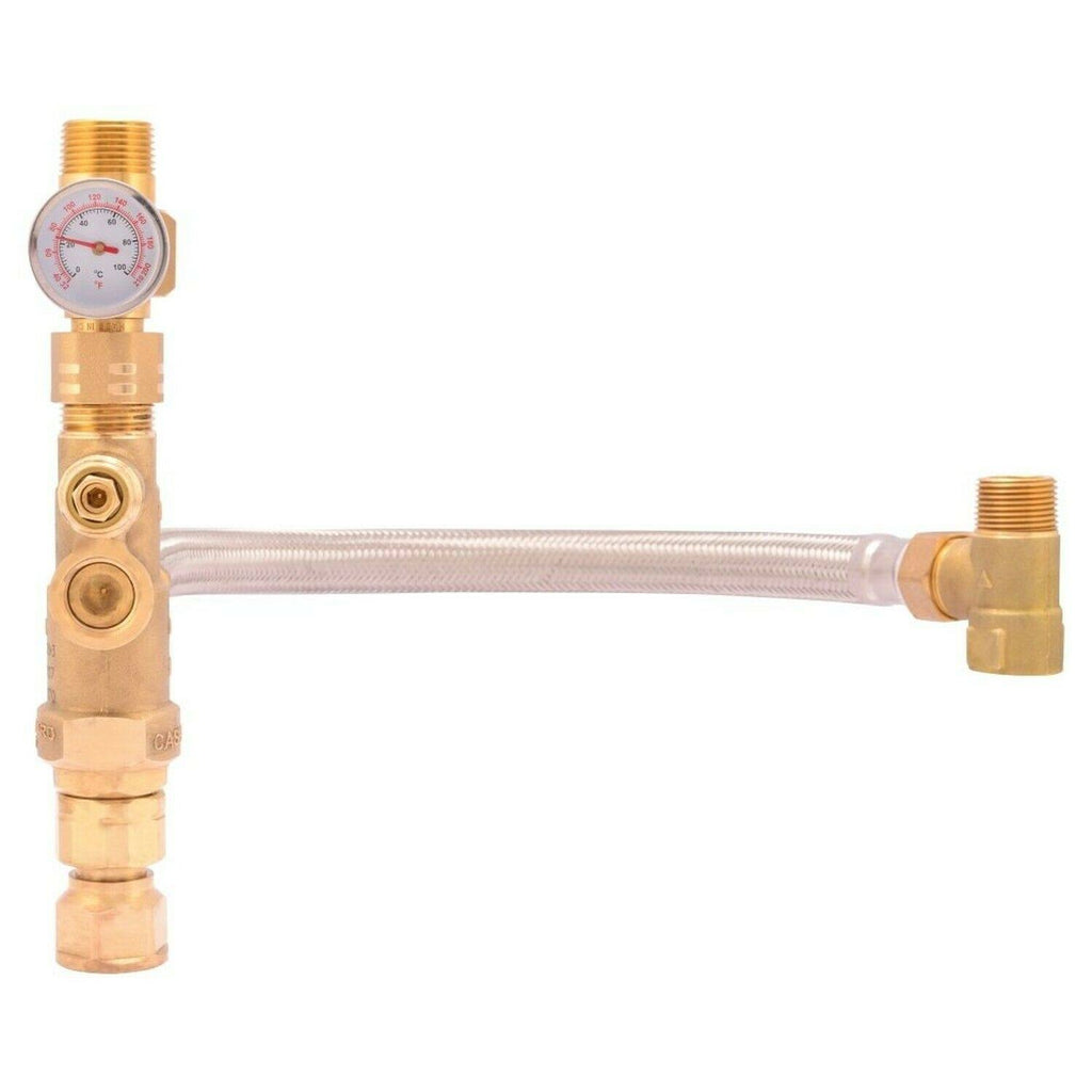 Water Heater Tank Booster Pro with Temperature Gauge U541