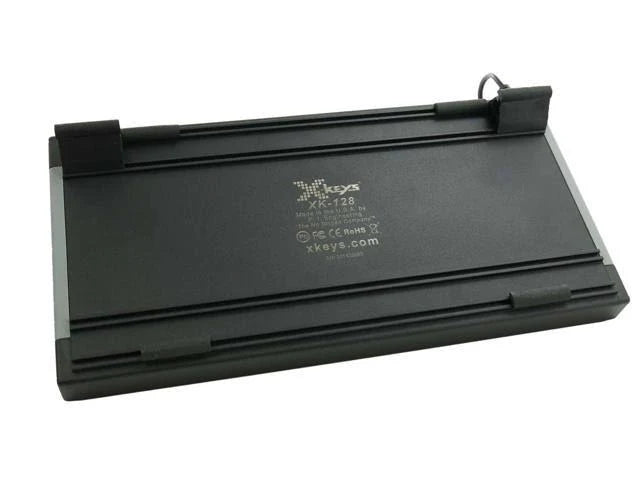 128-Keys Customizable USB Keyboard with Blue and Red Backlighting R4409