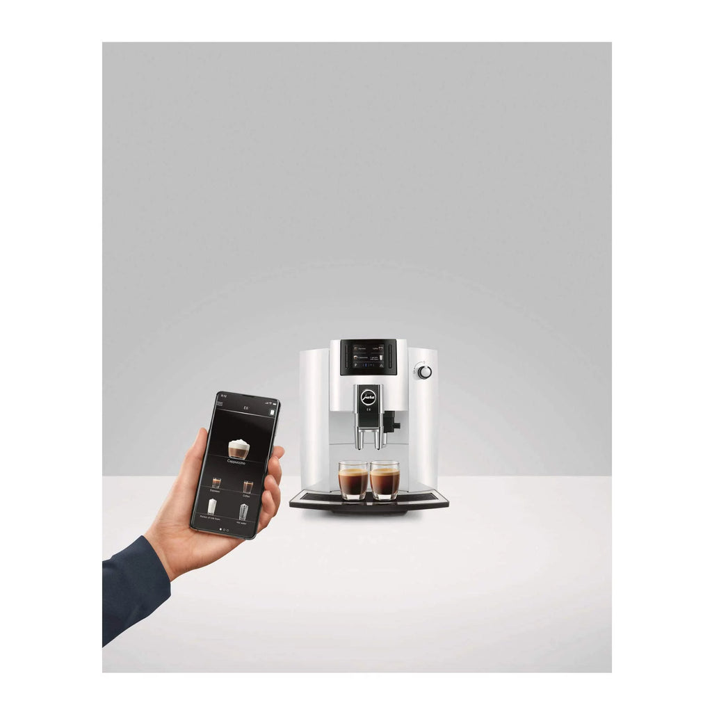 Piano White Automatic Espresso Machine P1575