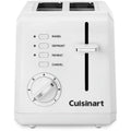 White 2-Slice Compact Plastic Toaster A15806
