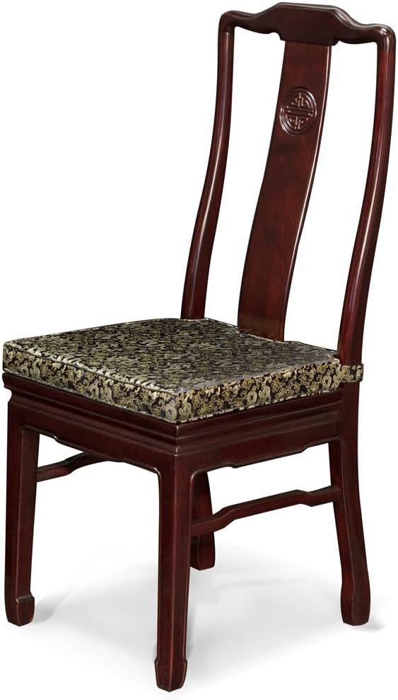 60 Inch Round Dark Cherry Dining Table with 8 Chairs I518