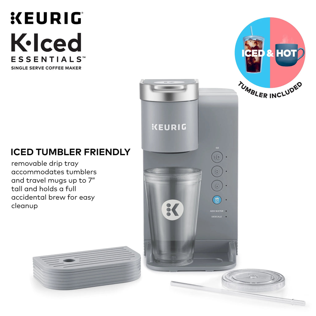 Gray Single-Serve K-Cup Pod Coffee Maker A548373