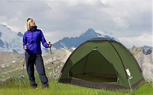 Lightweight Waterproof Single Layer Backpacking Tent for 2 Persons F24768